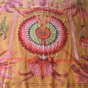 Hermès silk scarf by Laurence Bourthoumieux, 90cm